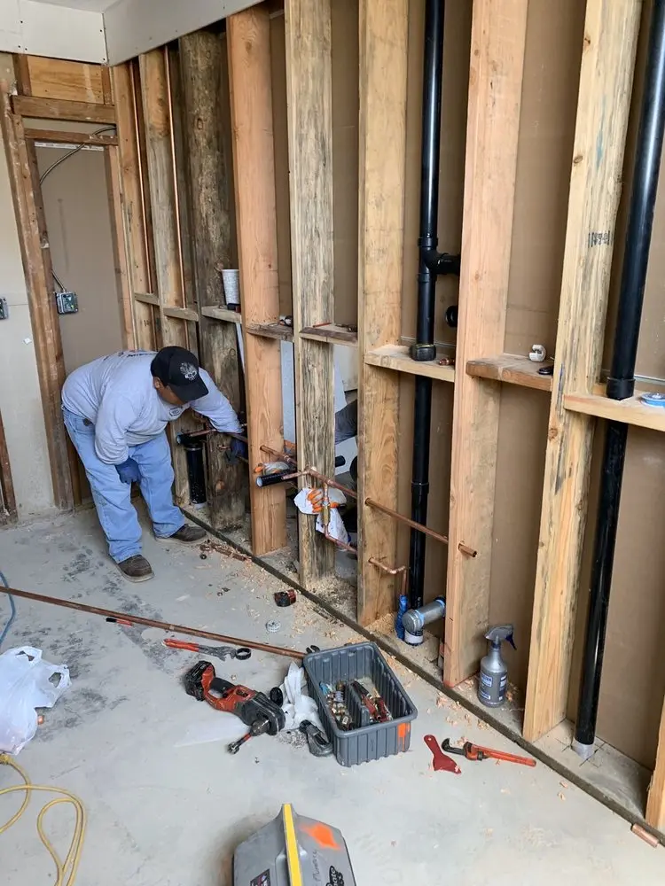 Commercial rough-in plumbing for Gas Line Repair in Eastside